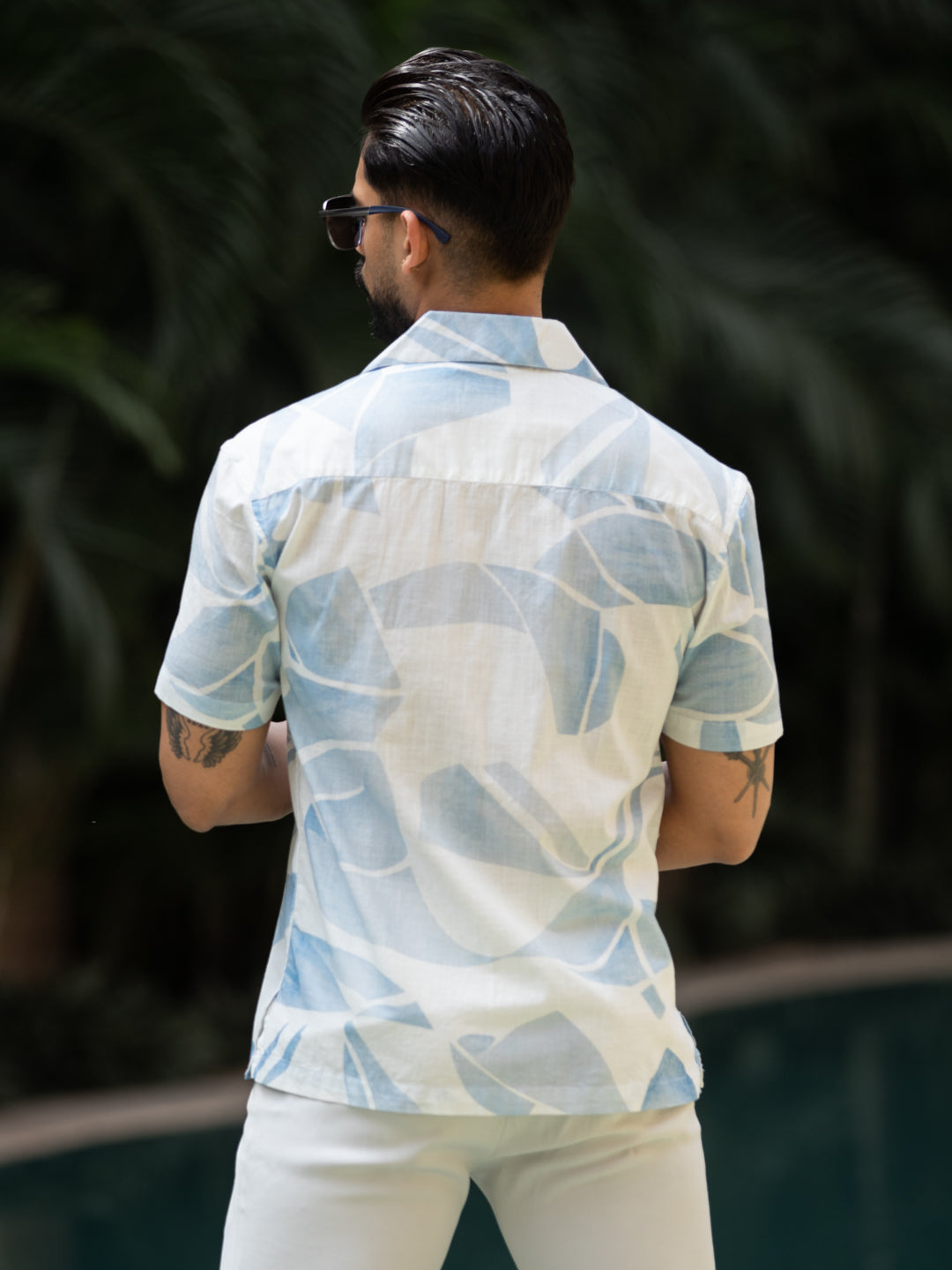 Ocean Bloom - Cuban Shirt