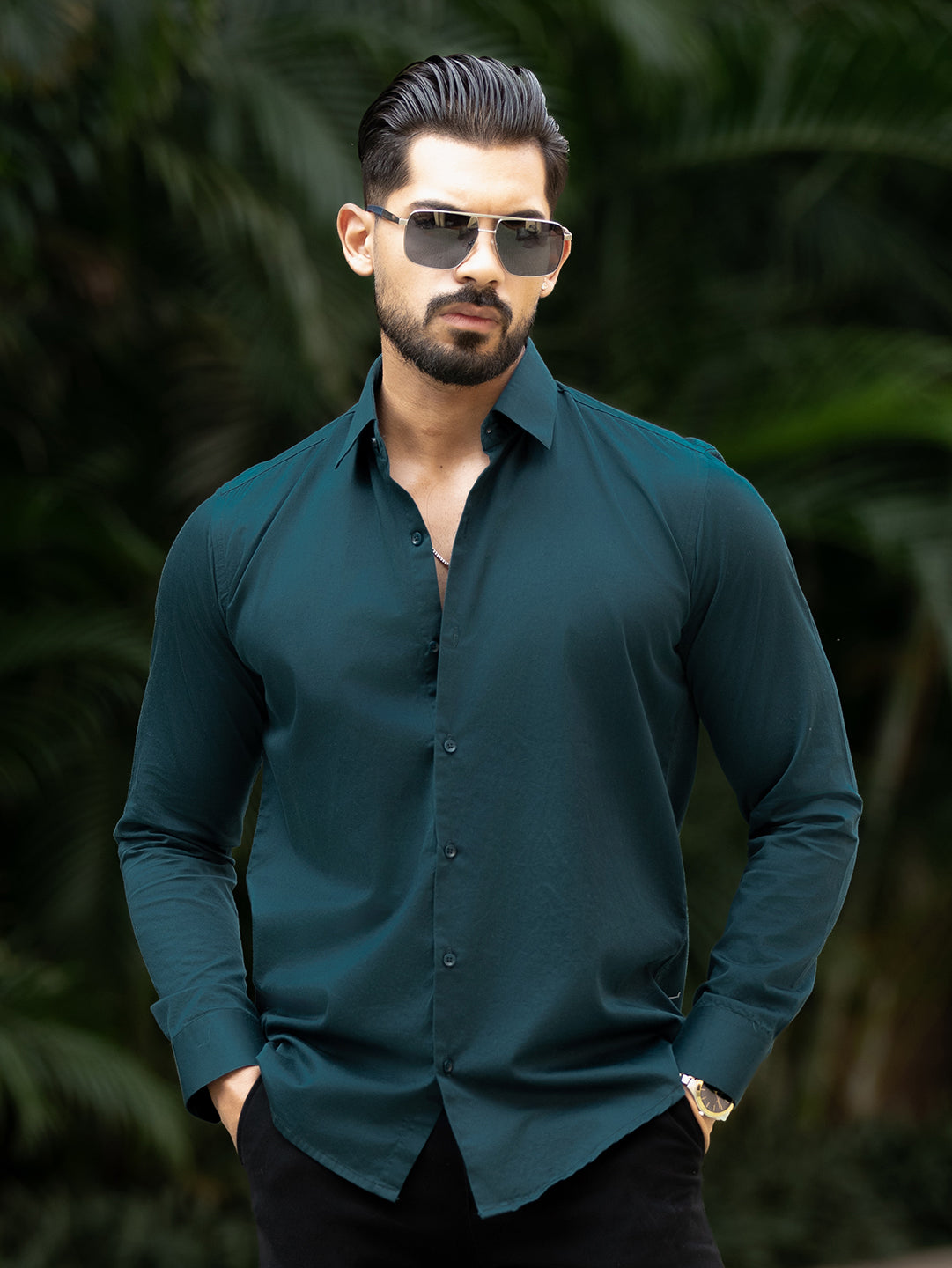 Regular Teal Shirt