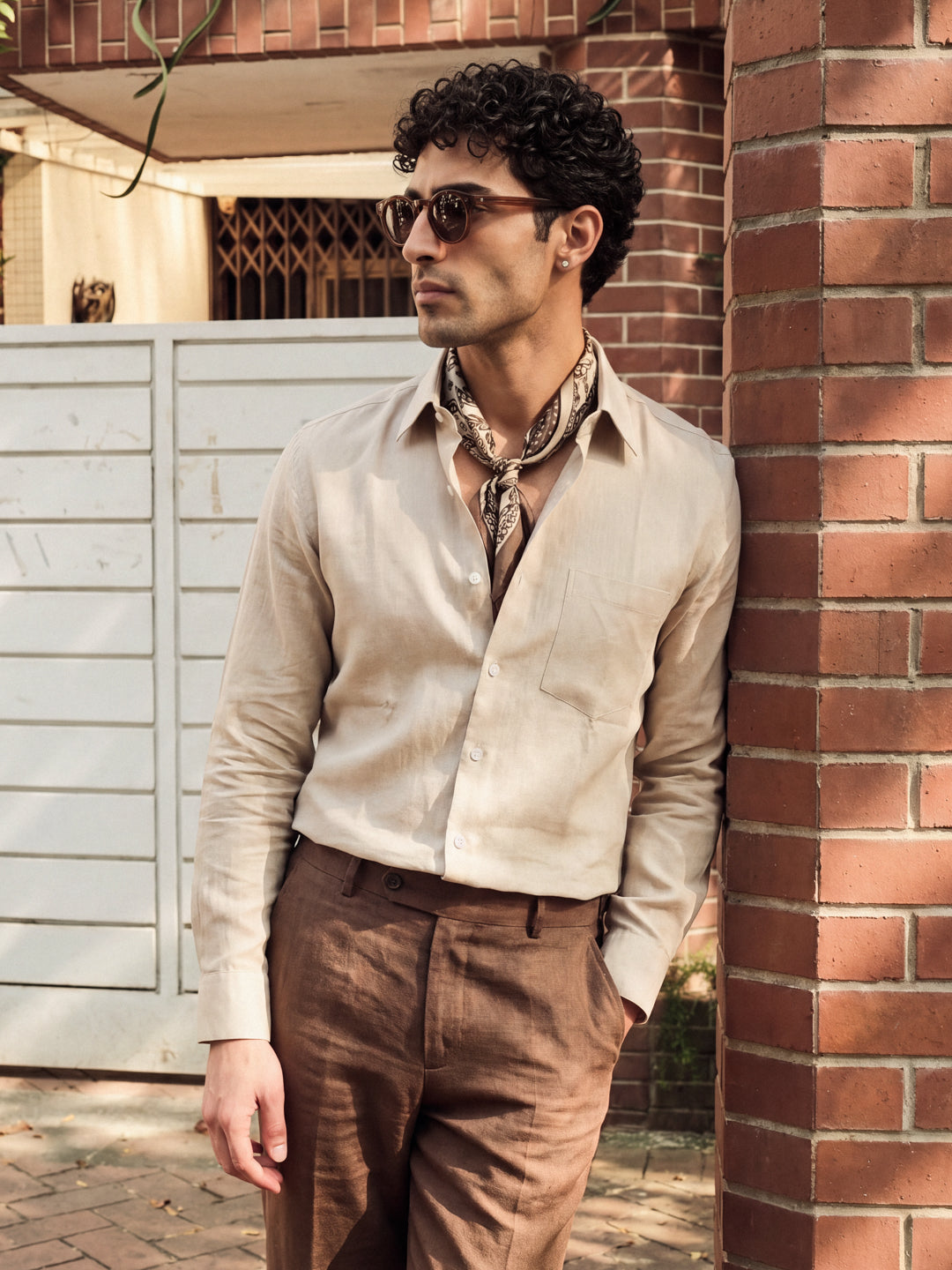 Brown Casual Shirt