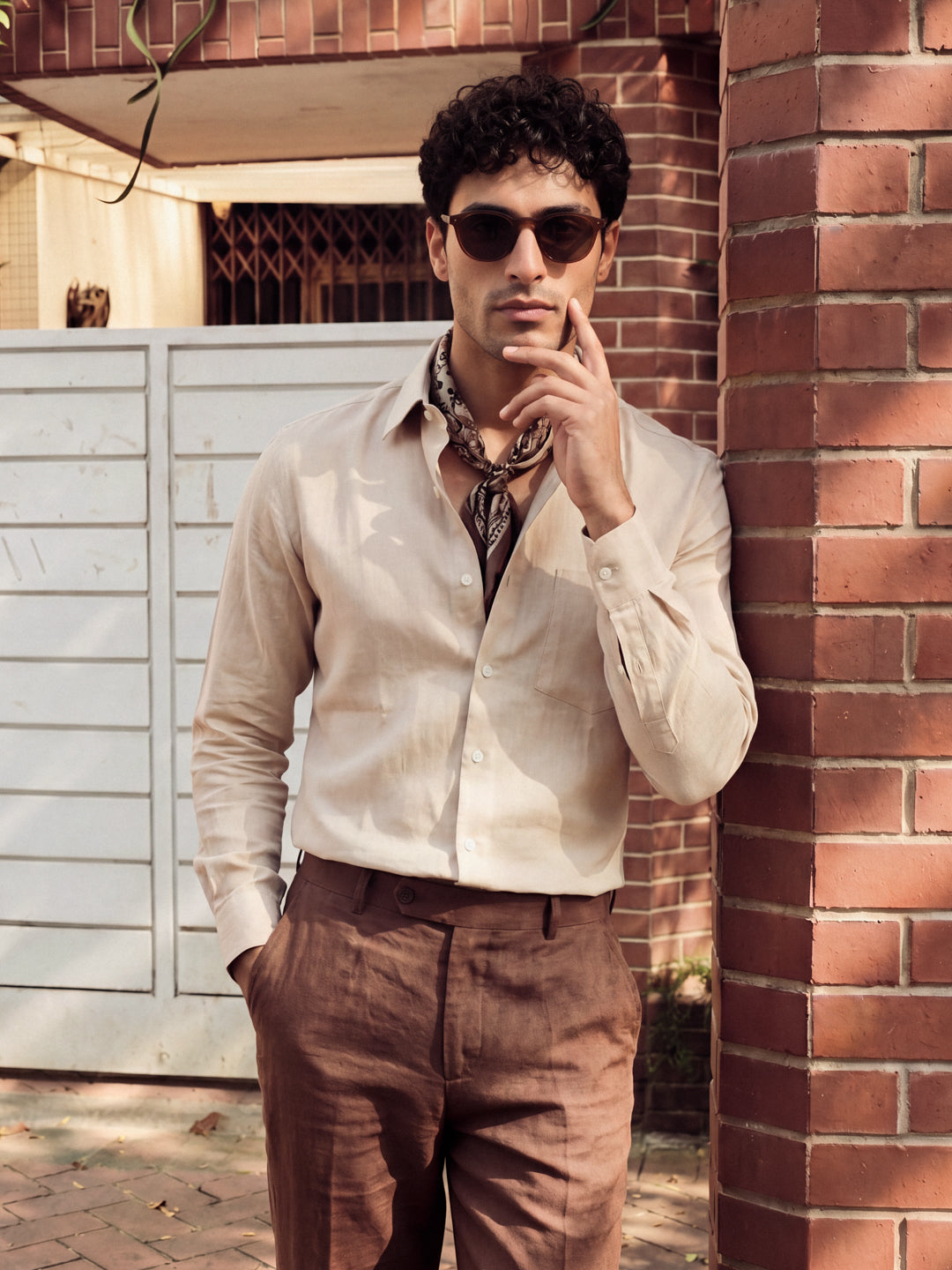 Brown Casual Shirt