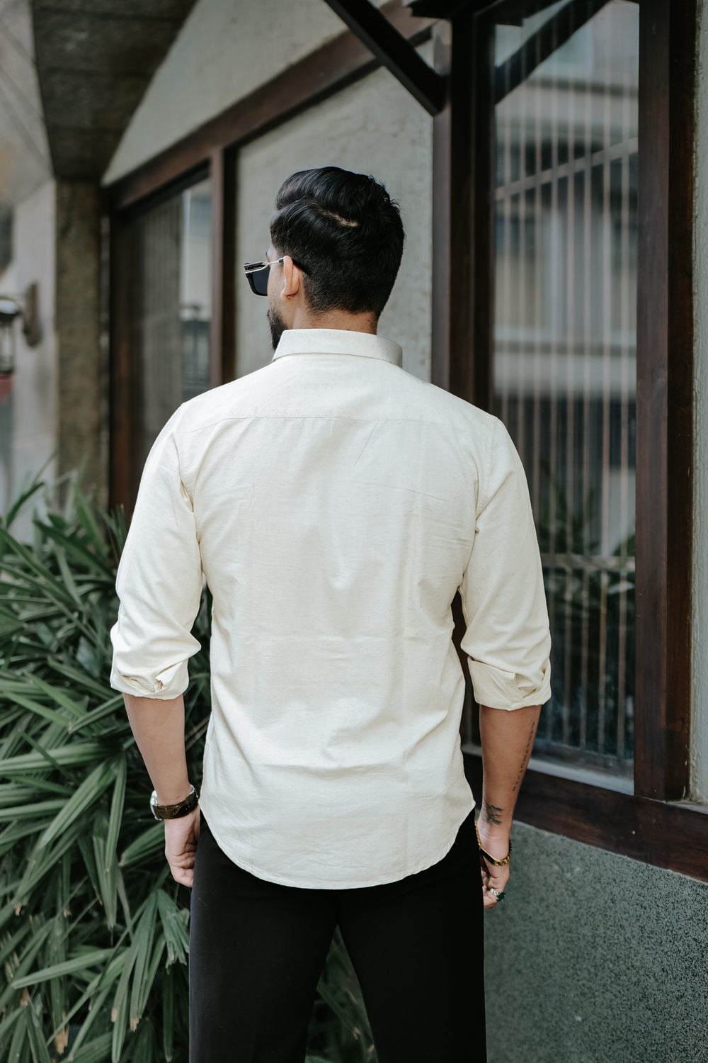 Heritage Beige Linen Shirt
