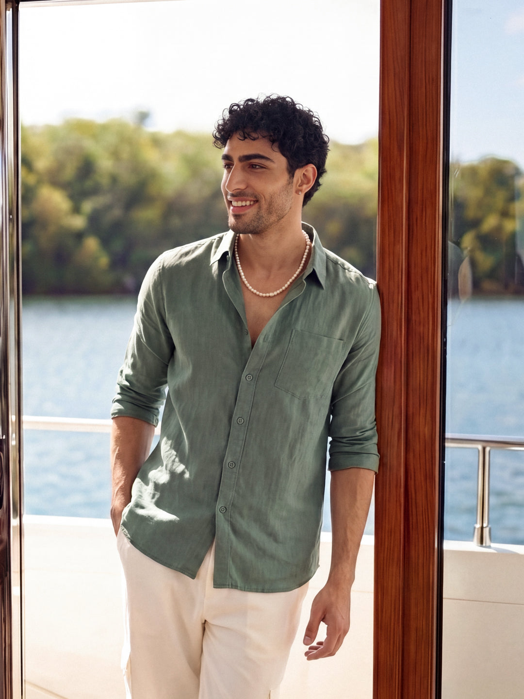 Olive Casual Shirt