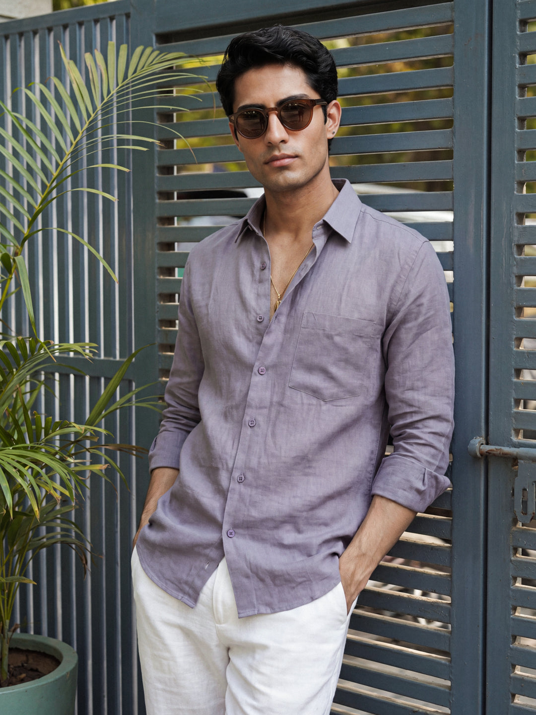 Plum Casual Shirt