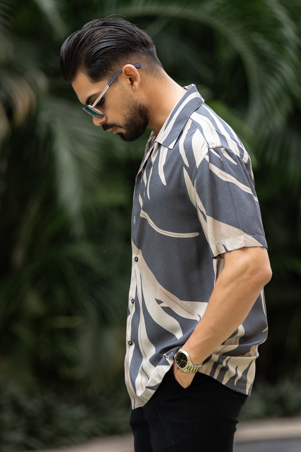 Earth Leaf - Cuban Shirt