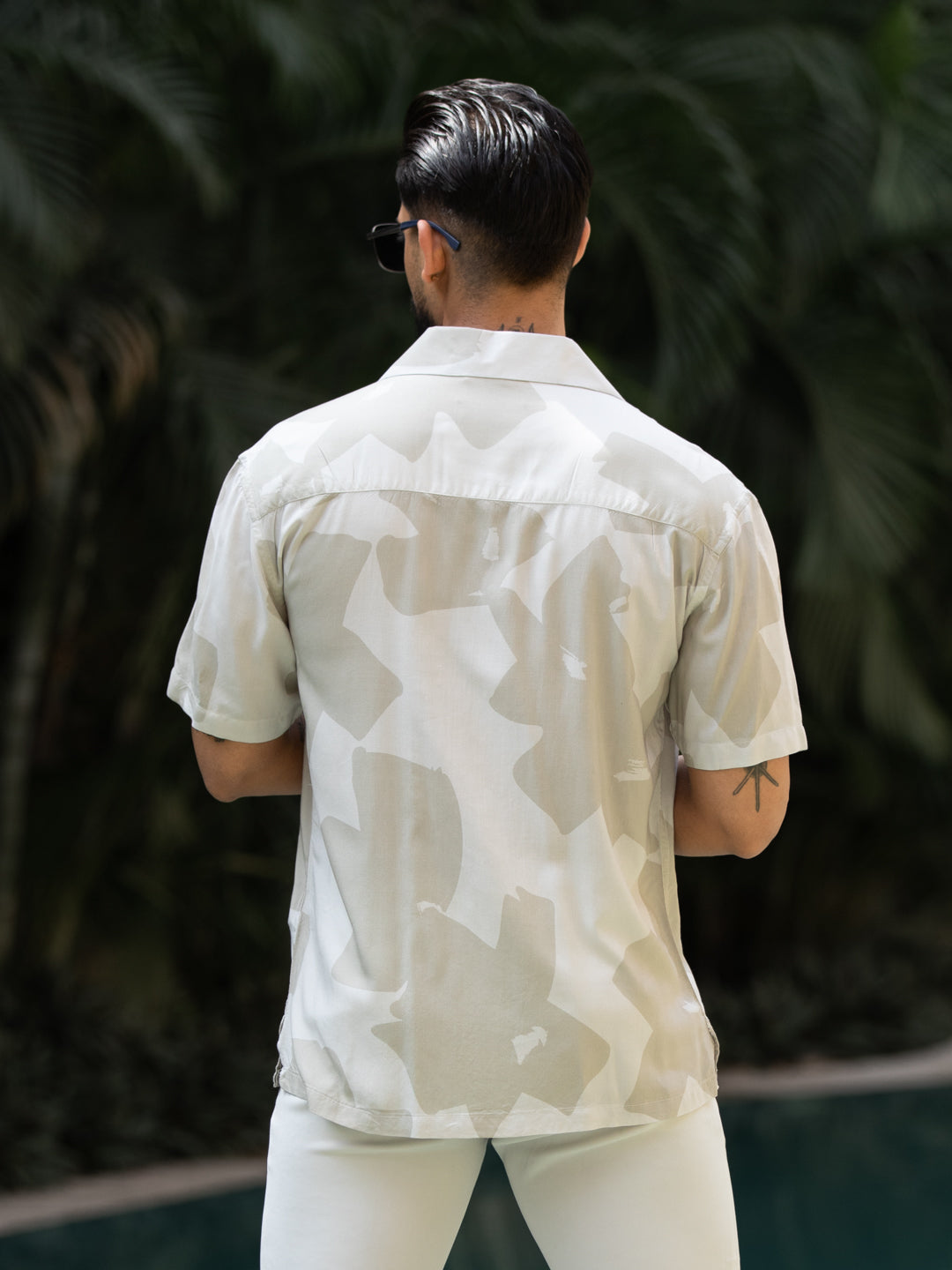 Brown Botanica - Cuban Shirt