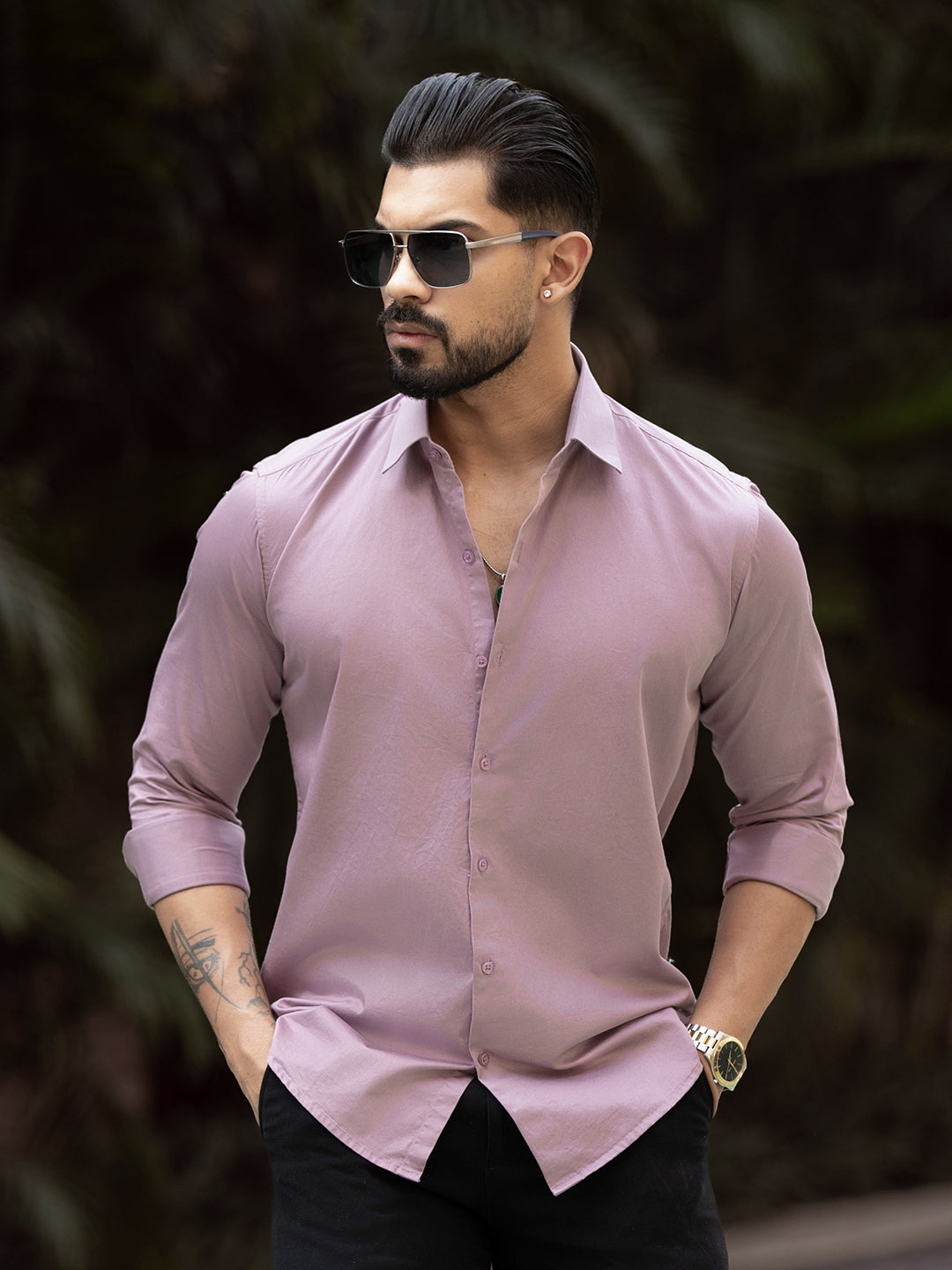 Classic Mulberry - Giza Cotton Shirt