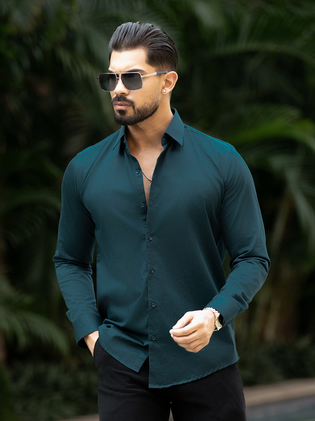 Regular Teal Shirt