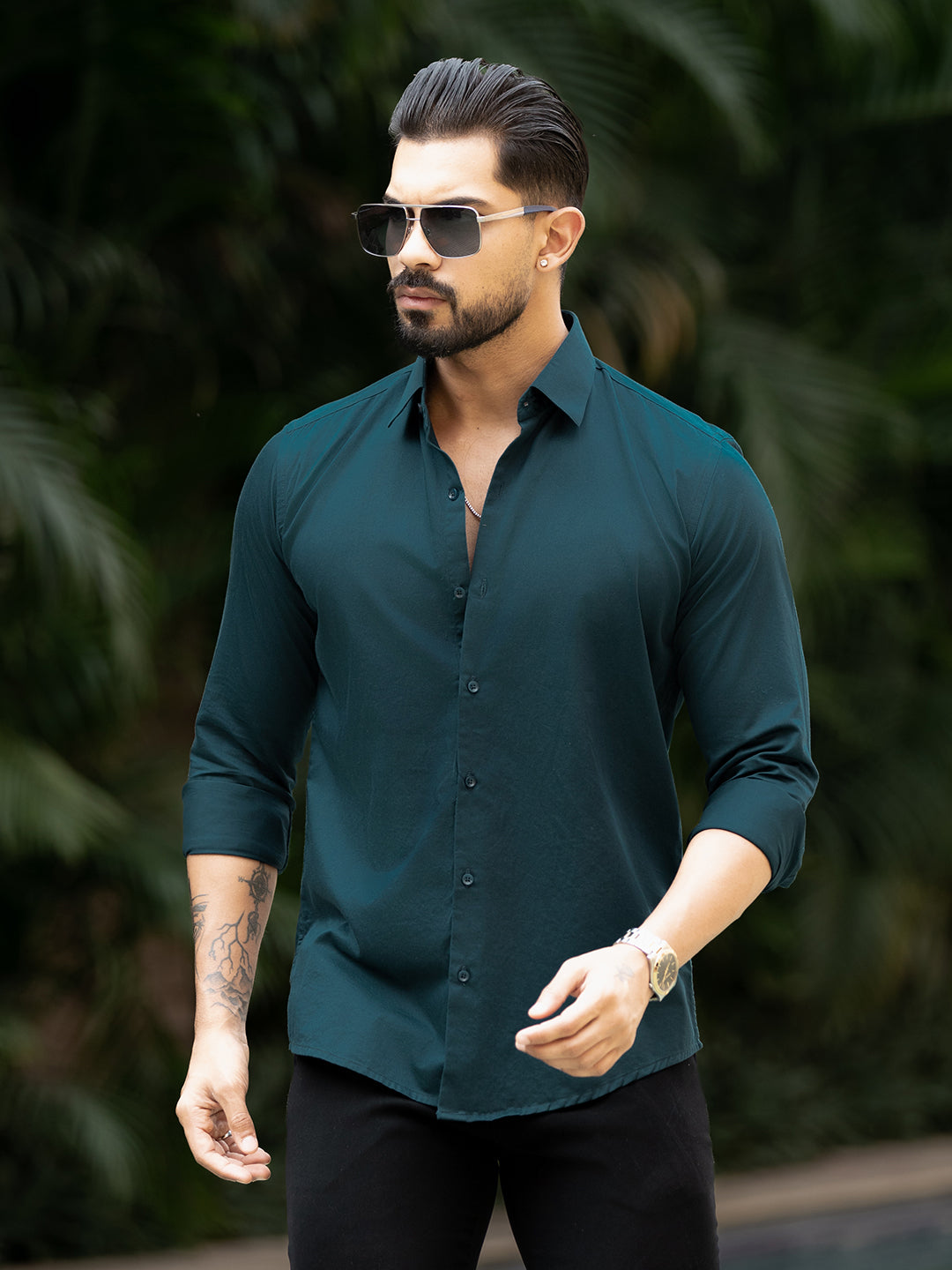 Regular Teal Shirt