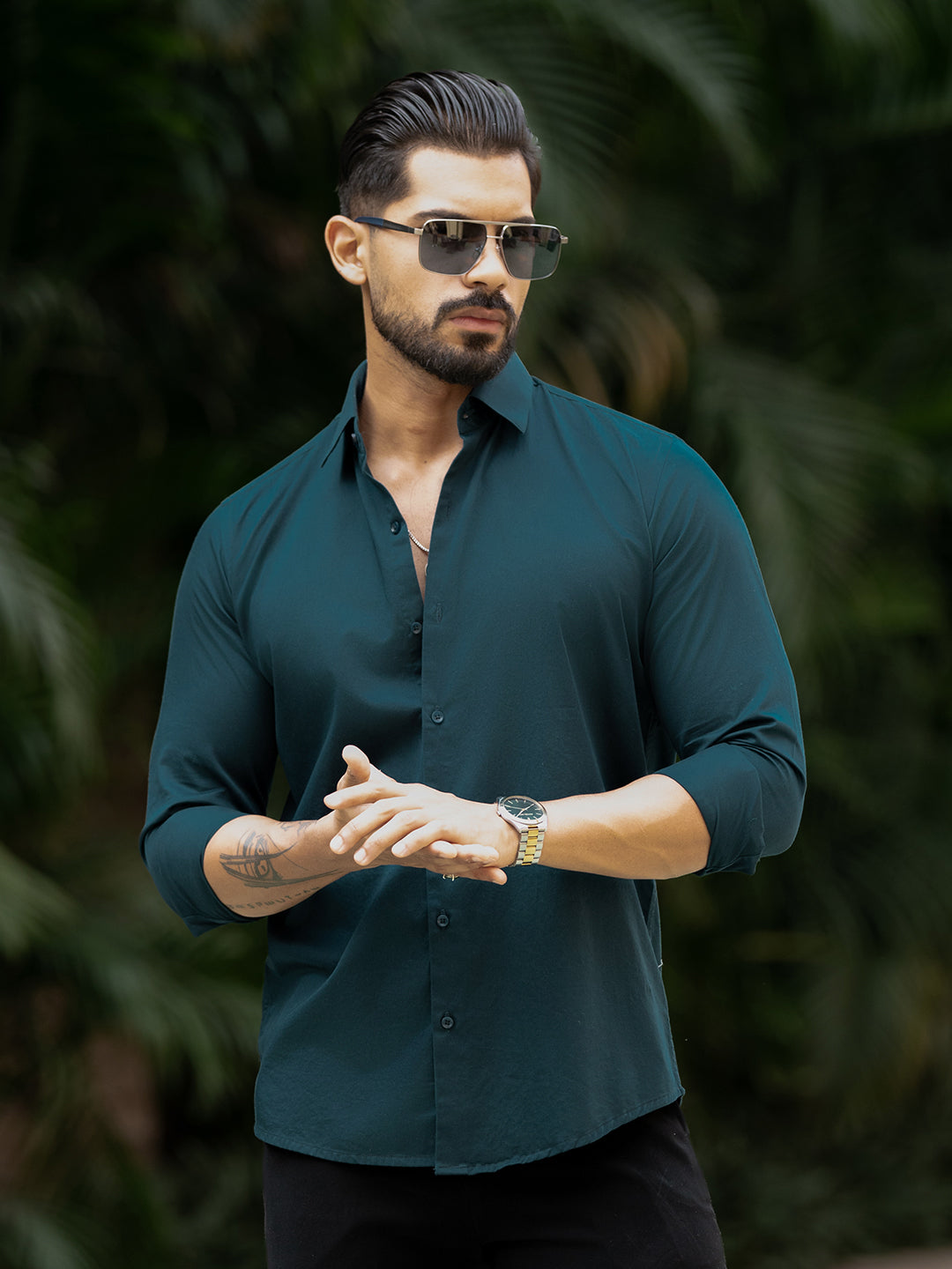 Regular Teal Shirt