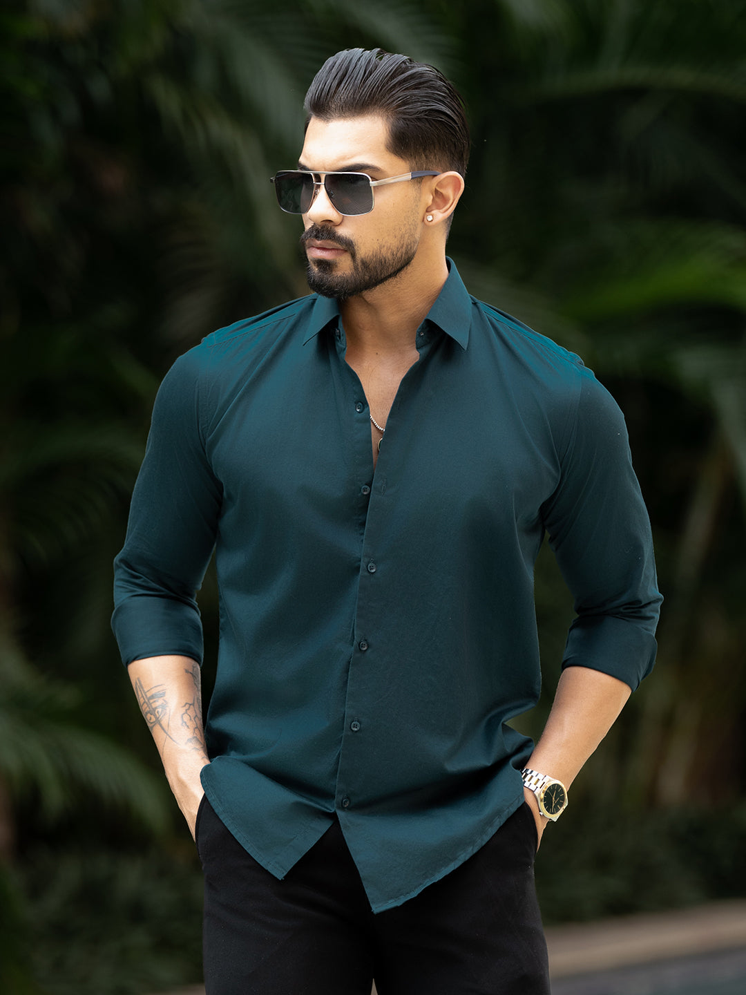 Regular Teal Shirt