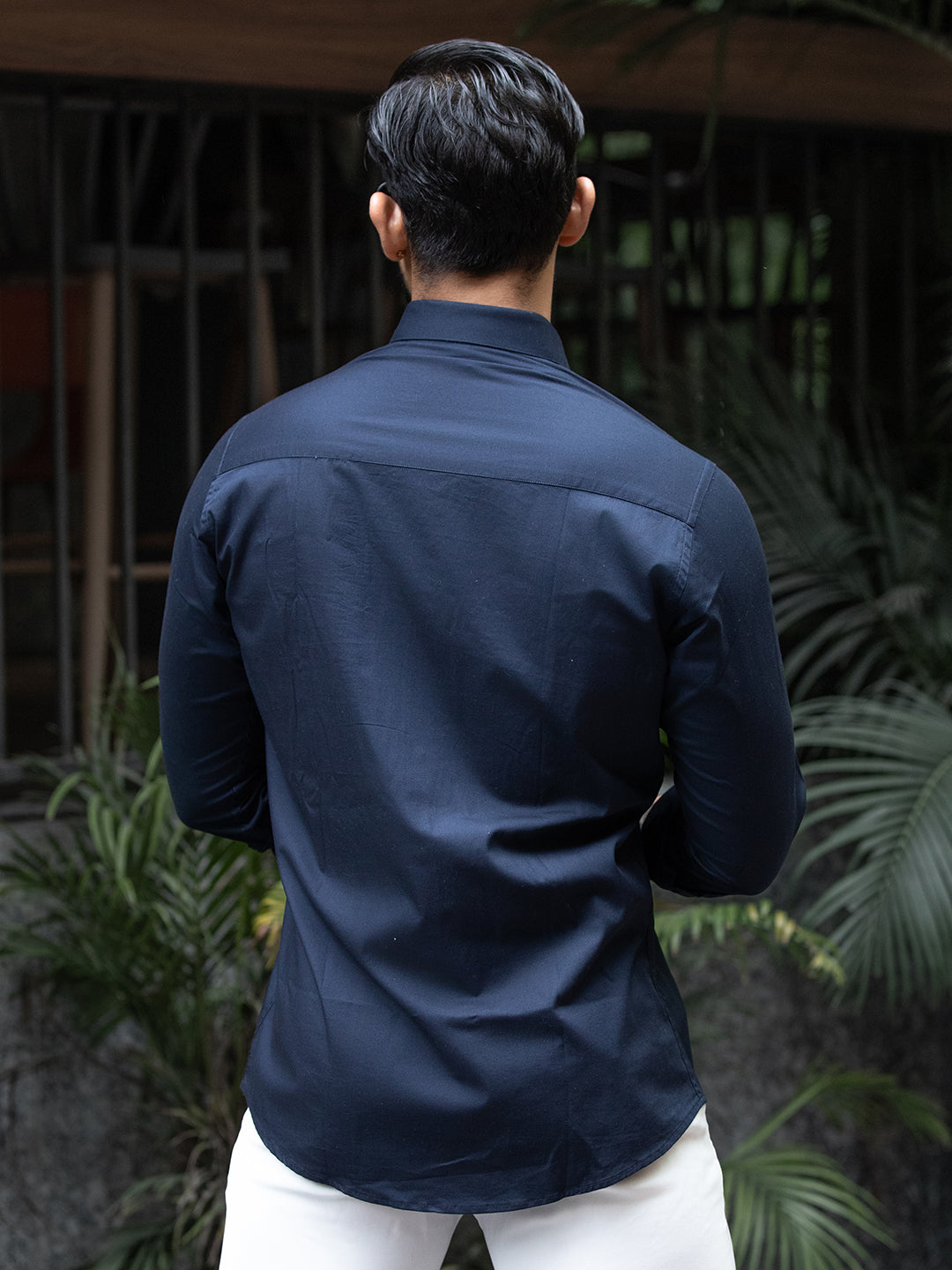 Navy Double Pocket