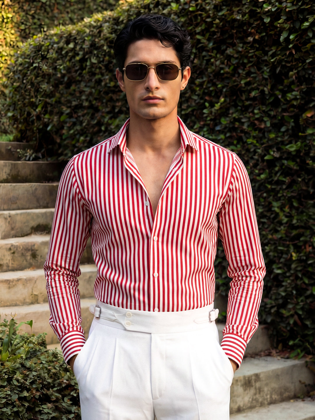 Red Striped Shirt