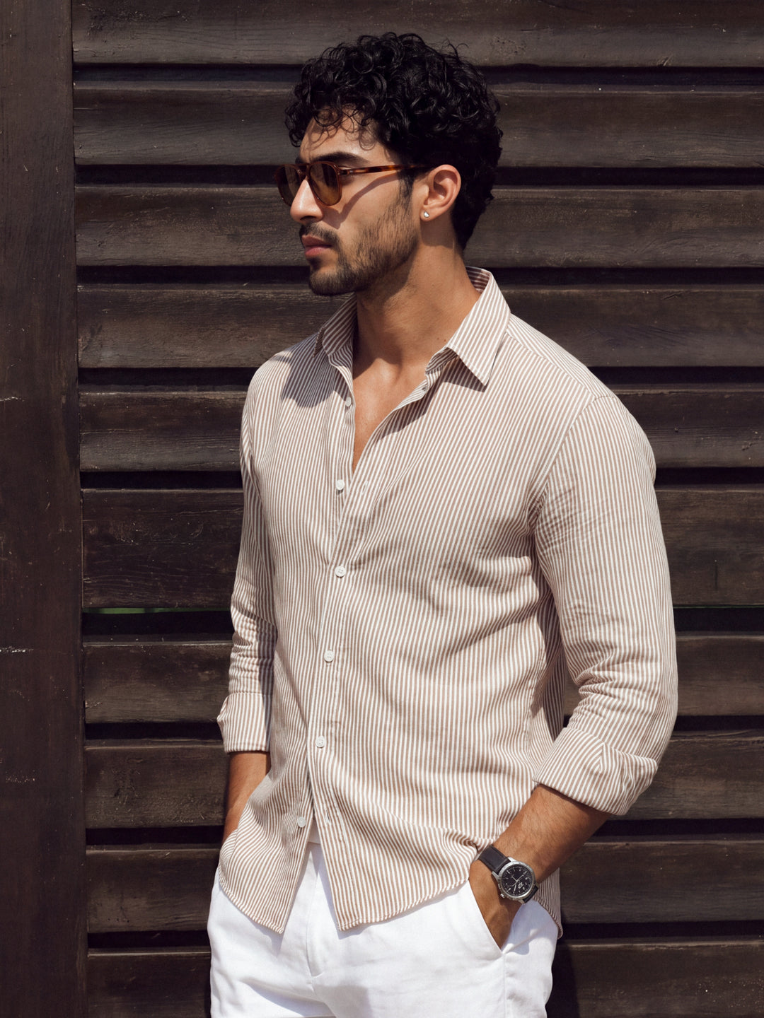 Brown Regular Stripe