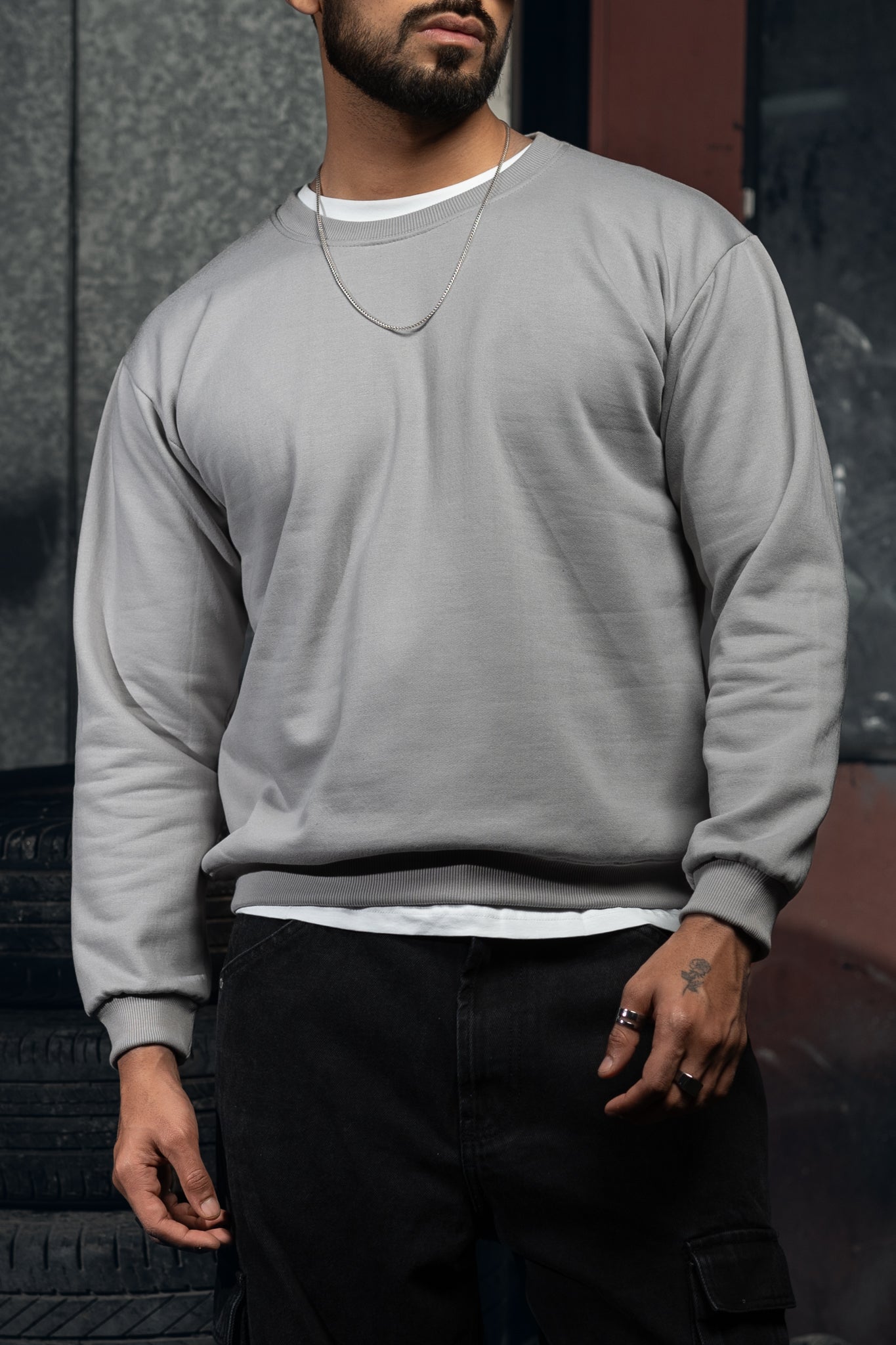 Grey Sweatshirt