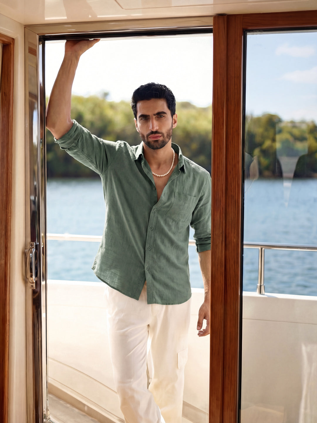 Olive Casual Shirt