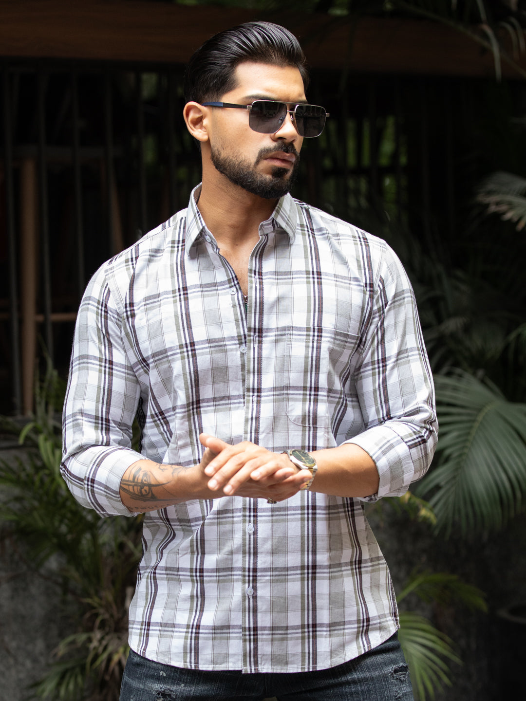 Soft Box Check Shirt