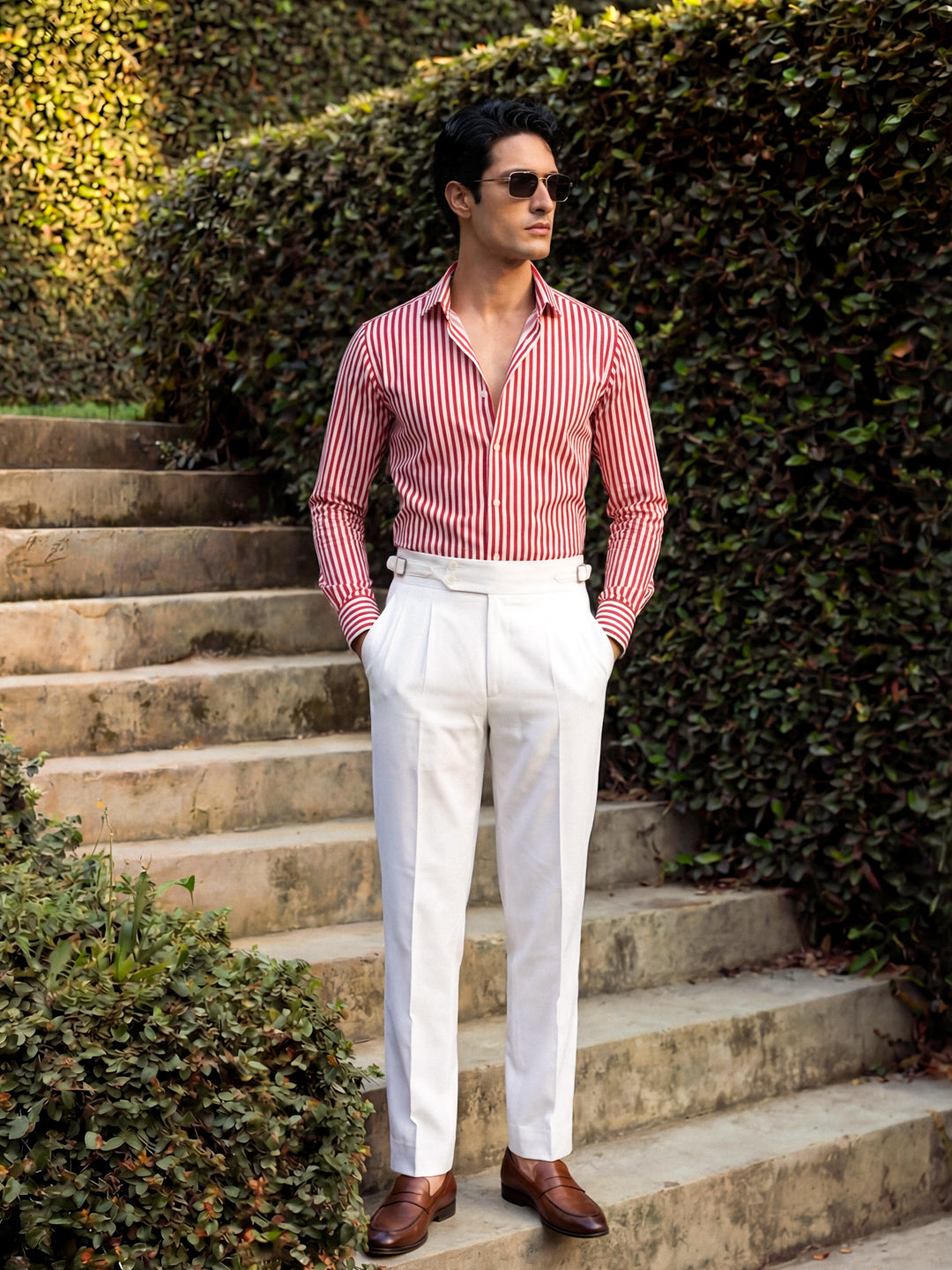 Red Striped Shirt