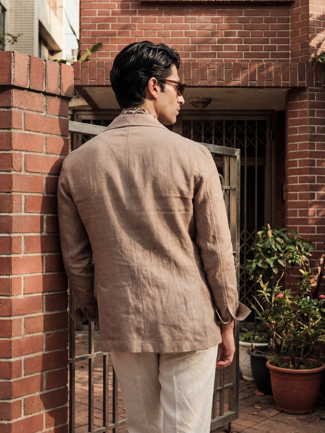 Brown Safari Shirt