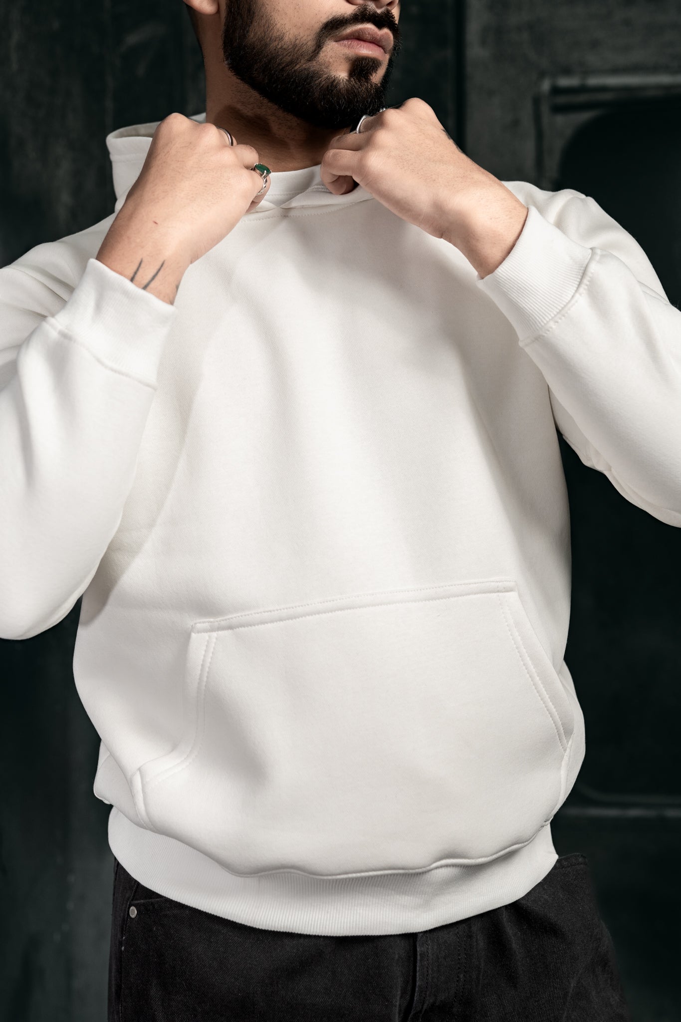 White Hoodie