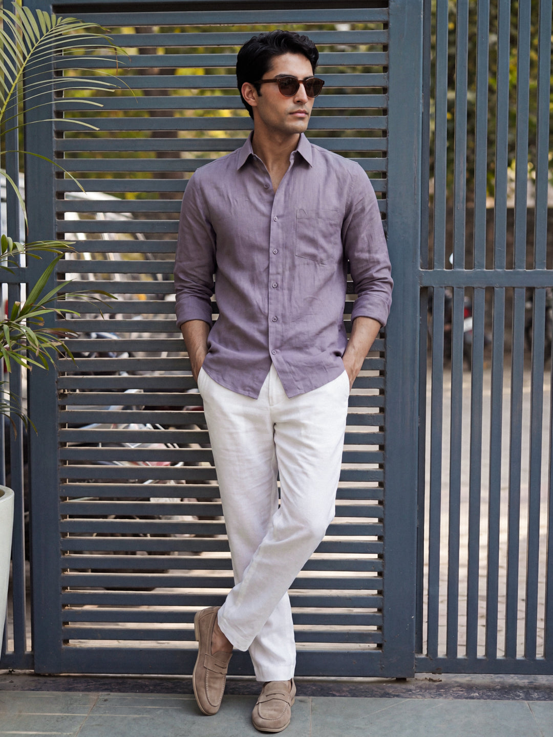 Plum Casual Shirt