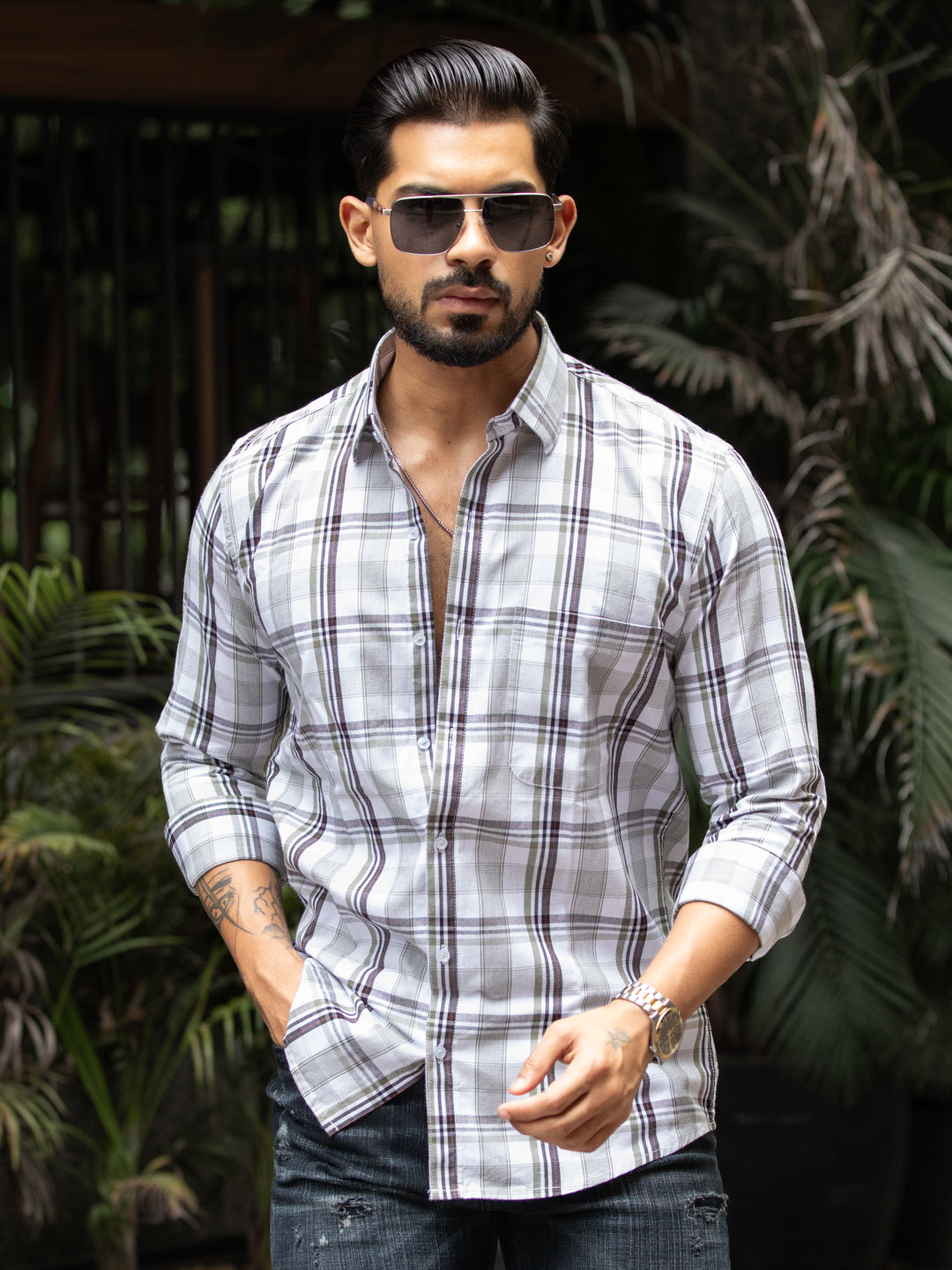 Soft Box Check Shirt