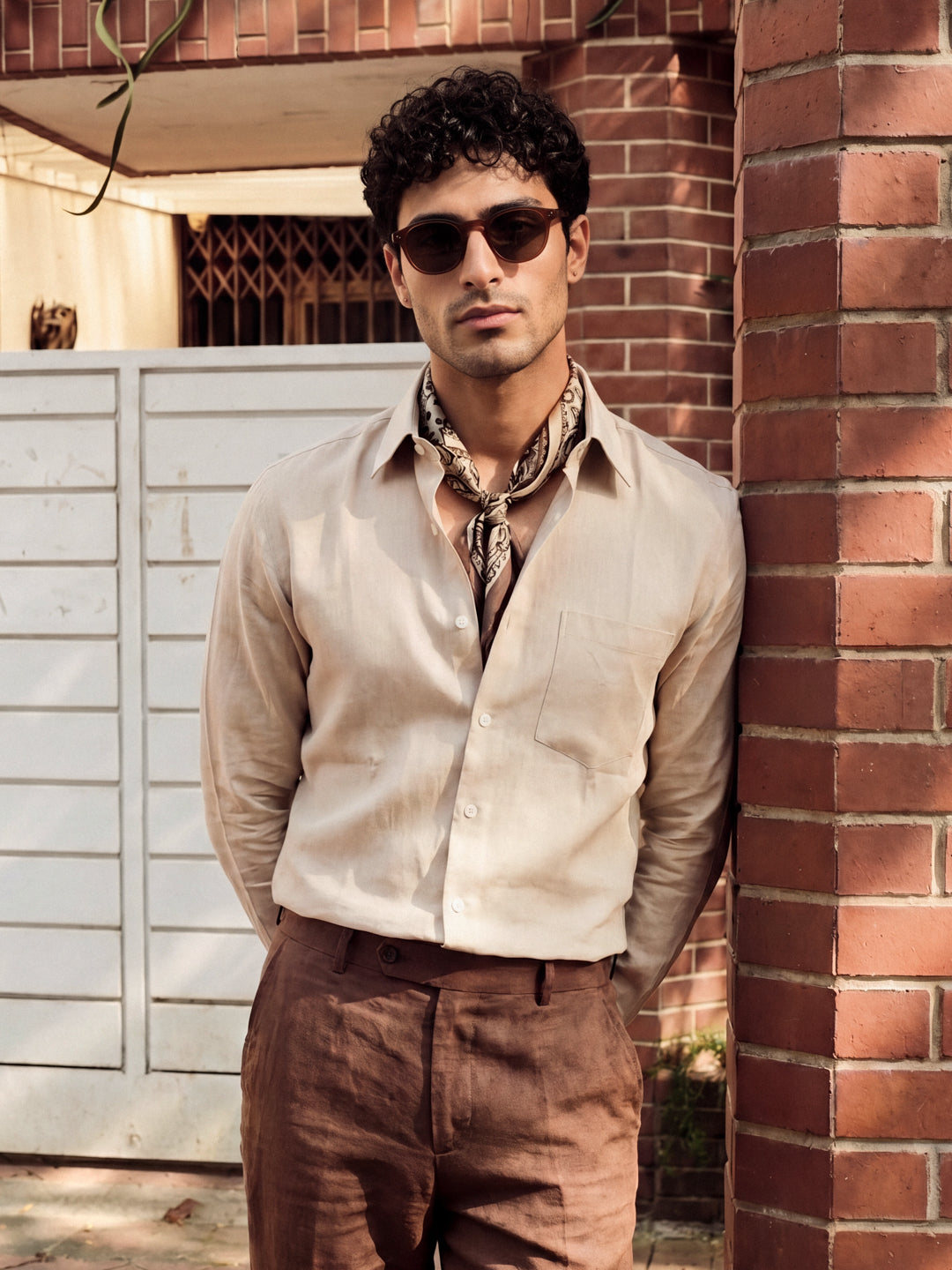 Brown Casual Shirt