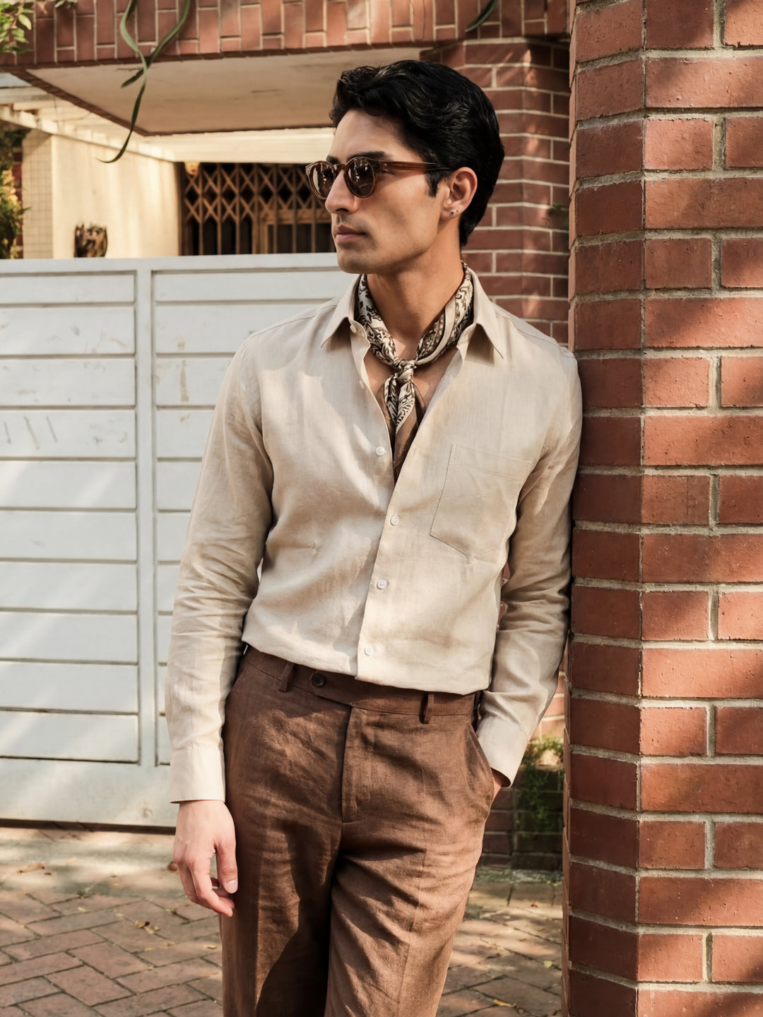Brown Casual Shirt